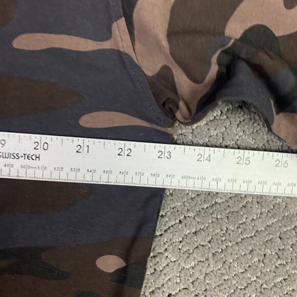 ASRV Cotton Blend Tee Camo T Shirt Men's Medium Stretch Brown - Picture 10 of 11